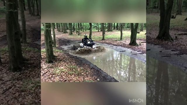 Квадроцикл 200 куб катання в лісі. смотреть онлайн