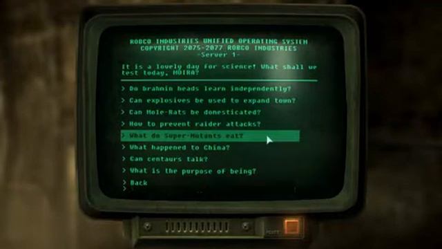 Fallout 3 - Moira's experiments смотреть онлайн