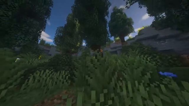 Весенний лес-Майнкрафт смотреть онлайн
