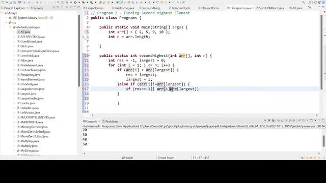 Solving Arrays Problem Using Java || Data Structure And Algorithm ||#live #programming #coding #jav смотреть онлайн