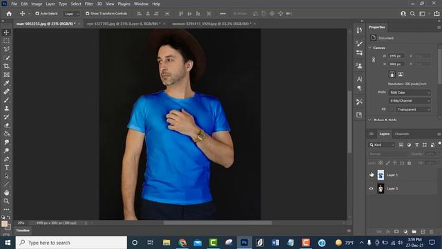 Photoshop: Background remove | Camera raw filter | Remove dark circle смотреть онлайн