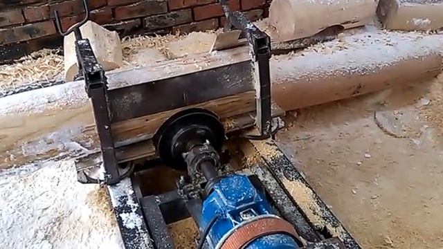 Чашкорезный станок собственного производства. Самодельный станок для нарезки чашек. смотреть онлайн