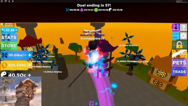 My Nephew Became The Strongest With Chaos Titan Pets! | Roblox Ninja Legends смотреть онлайн