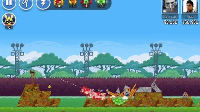 Angry Birds Friends - Level 5 - Week 104 High Score 155K - No Power Up - Weekly Tournament смотреть онлайн
