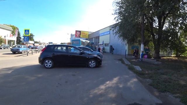 Новомосковск. Прогулка по городу. Часть 1. смотреть онлайн