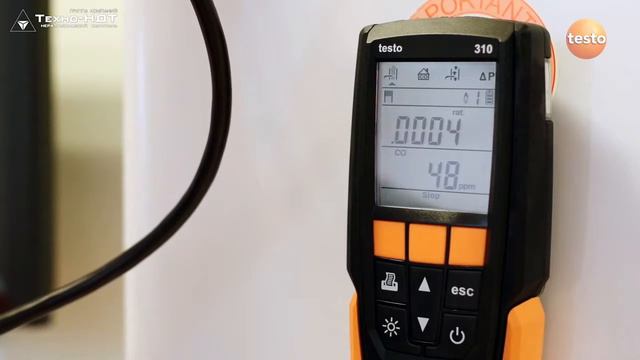 Анализатор дымовых газов Testo 310. Измерение дымовых газов смотреть онлайн