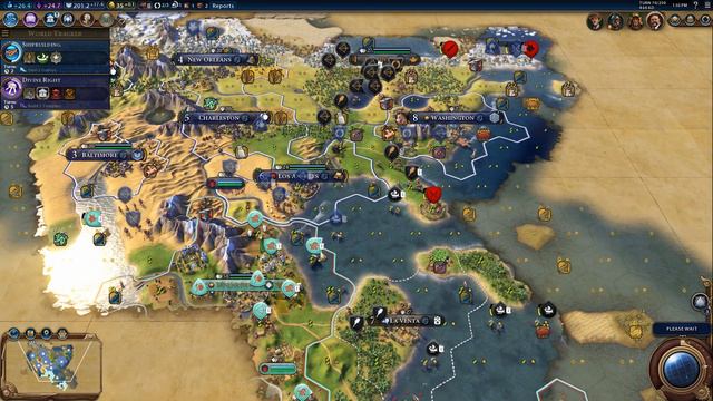 Let's Play Civ 6 Deity - Modded Deity America Gameplay - Theodore Roosevelt of America - Part 4 смотреть онлайн