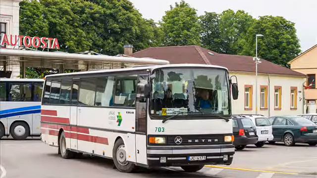Setra S215HR (Liepāja Bus Park / 703)