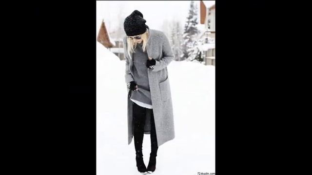 \\зимние образы с пальто\\ идеи как и с чем носить