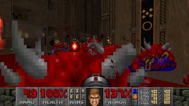 Doom II - Globglogabgalab's Treasure Trove (Ultra-Violence 100%) смотреть онлайн