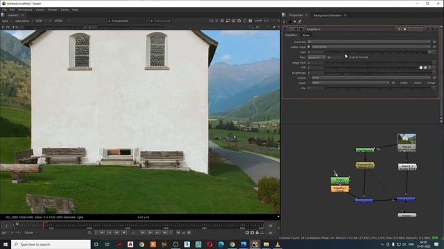 Nuke VFX Tutorial: Grain and F_Regrain node use in nuke Hindi. смотреть онлайн