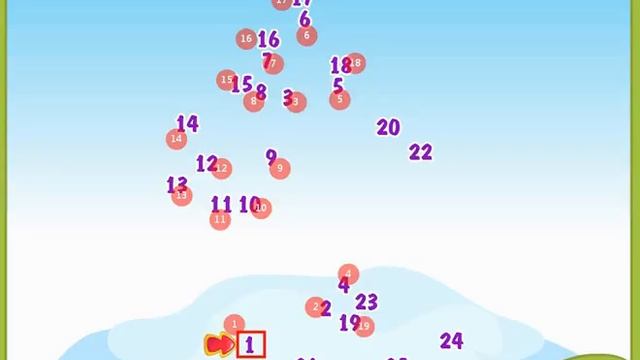 Учим цифры / Соедини цифры по порядку /Математика для детей 6 - 7 лет смотреть онлайн