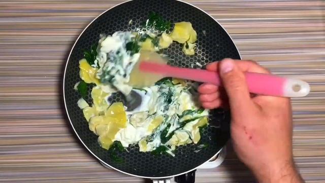 Паста с артишоками и шпинатом в сливочном соусе смотреть онлайн