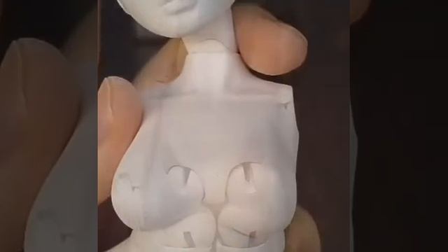 Шарнирная кукла из флюмо. смотреть онлайн