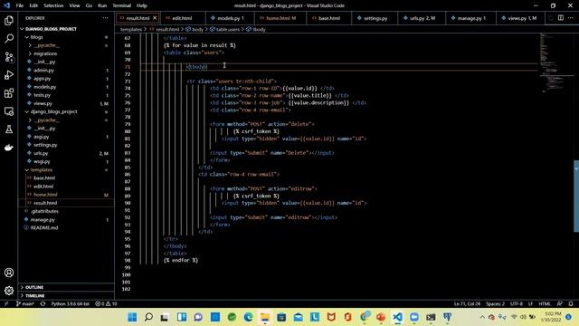 Configuring Django project from scratch | Django web project смотреть онлайн