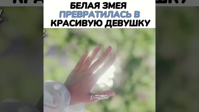 Белая змея превратилась в красивую девушку ☺️?|Легенда о белой змее смотреть онлайн