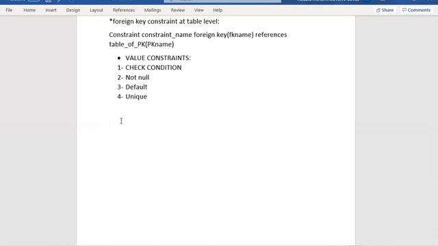 SQL value constraints, check condition not null unique and default |Video5 смотреть онлайн