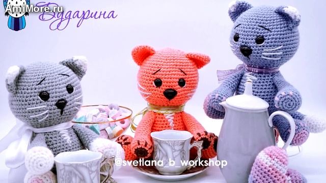 Амигуруми: схема Котятки. Игрушки вязаные крючком - Free crochet patterns. смотреть онлайн