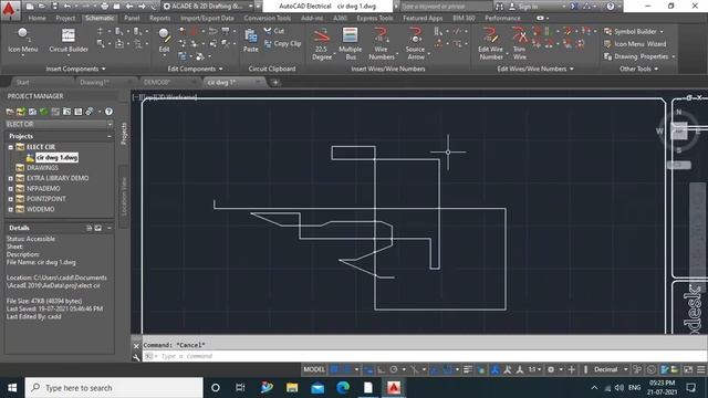 AutoCAD Electrical Session 2 смотреть онлайн