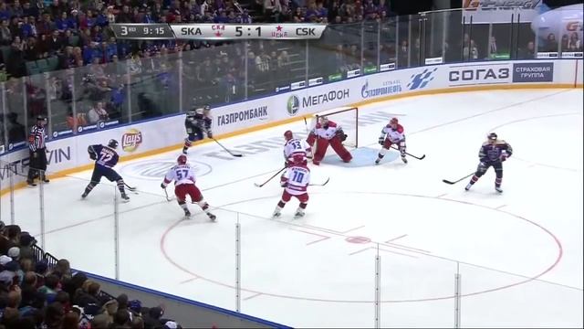 Панарин издевается над пятеркой армейцев / Panarin shows great hockey abilities смотреть онлайн