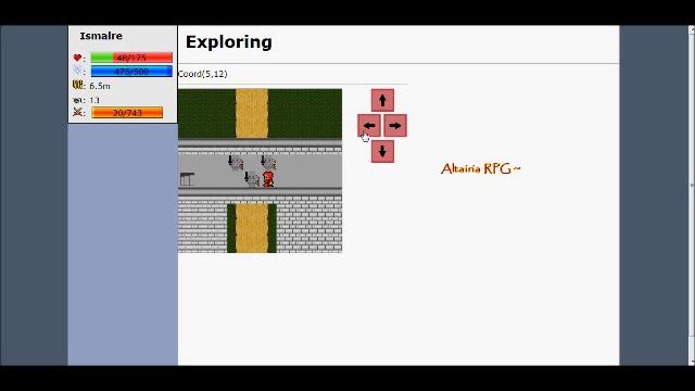 2D RPG Test in PHP смотреть онлайн