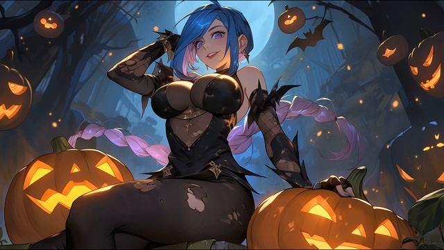 "Soothing" AI Art Clean Up Video 5 (Halloween still) смотреть онлайн
