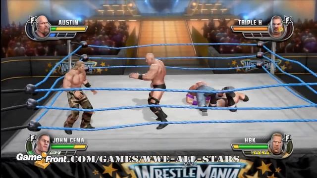WWE All Stars Walkthrough PT 45 DX Path of Champions Match 10 смотреть онлайн