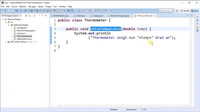 Observer-Pattern (Beobachter-Muster) смотреть онлайн