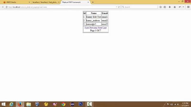 paging menggunakan phalcon php framework смотреть онлайн