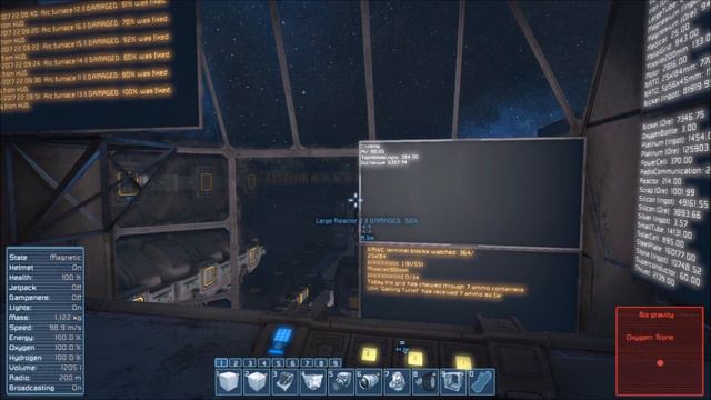 Space Engineers - testing gravity drive soft смотреть онлайн