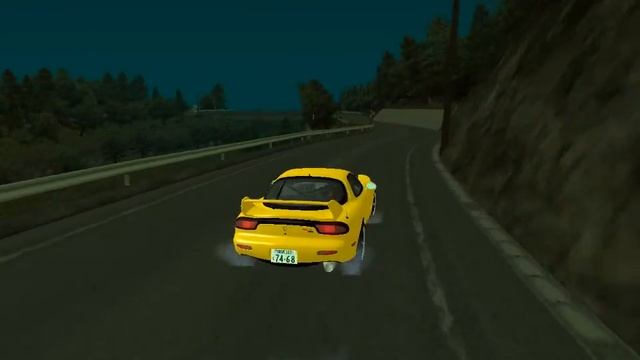 Mazda RX-7 FD3s A-Spec Happogahara UpHill смотреть онлайн