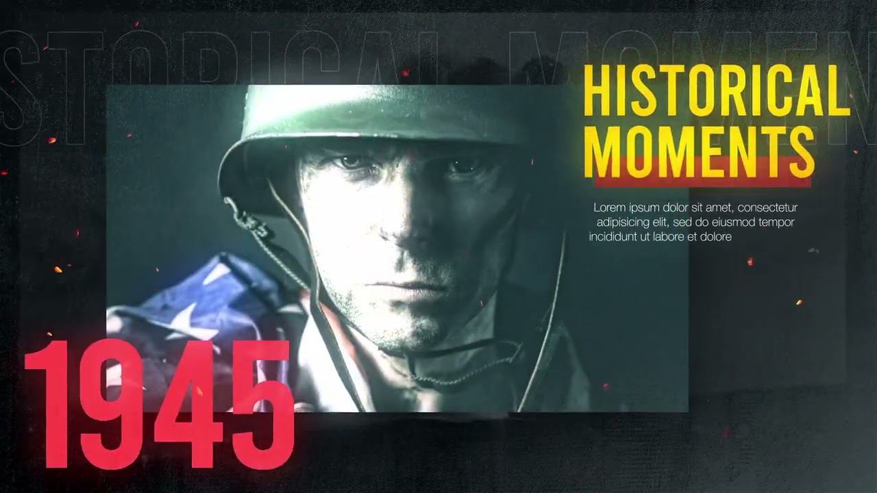 Слайд-шоу "Военное 1" (презентация, видео из фото). Пример, монтаж видео на заказ.