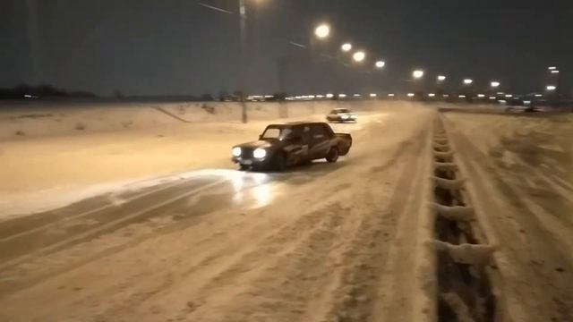Зимний дрифт. ваз 2107 смотреть онлайн