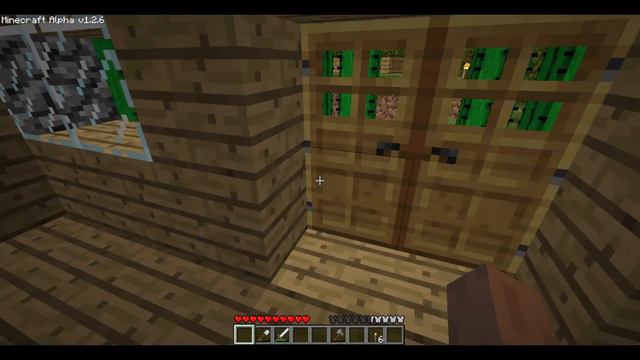 Елена Бро. Играем в Minecraft Alpha 1 2 6 что " произошло в первом мире " смотреть онлайн