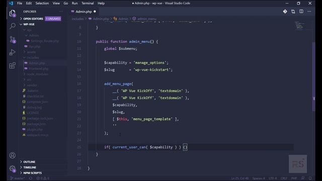 WordPress Plugin Development with VUE Js - EP04 - Creating Admin Menu смотреть онлайн