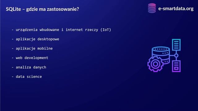 SQL Bootcamp - SQLite - Zastosowania смотреть онлайн