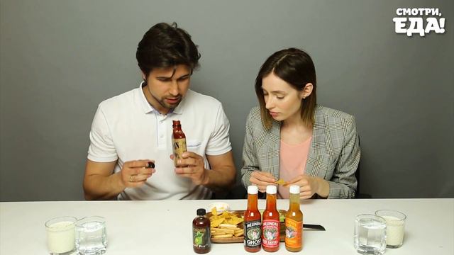 Пробуем острые соусы 🌶️🌶️🌶️ | Реакция смотреть онлайн