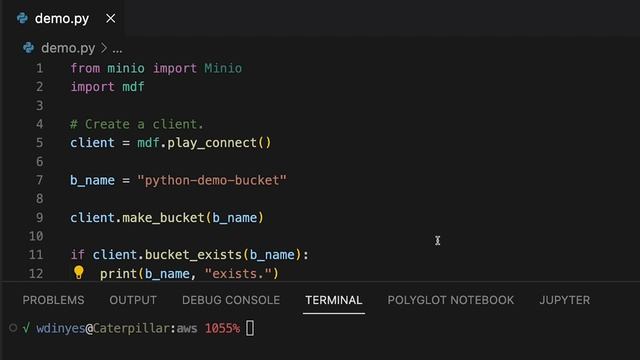 How To Create A Bucket In MinIO Using Python смотреть онлайн