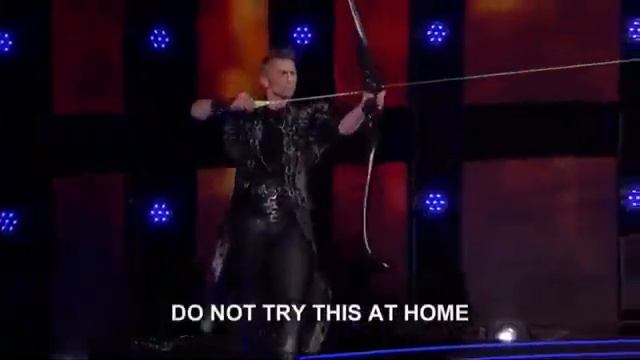 Шоу талантов. Смертельный трюк. Стрела и кольцо. смотреть онлайн