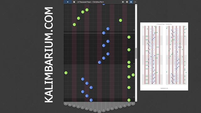 A Thousand Years - Kalimba Cover(Free Tabs, MIDI) смотреть онлайн