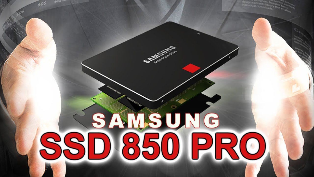 Samsung SSD 850 PRO на 256 GB. Один из лучших ссд. Обзор, установка, тест на скорость запуска смотреть онлайн
