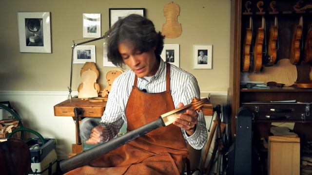Cello Neck Graft By Violin Maker Dmitry Badiarov