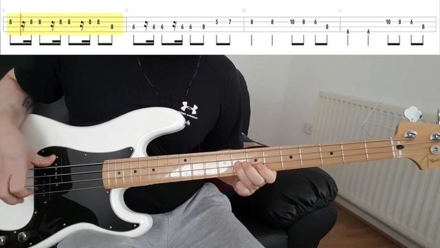 Simon and Garfunkel - Homeward Bound - Bass cover with tabs смотреть онлайн