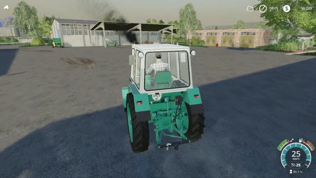 FS2019: Купил овчарню. Уборка подсолнуха смотреть онлайн