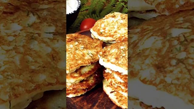 Оладьи из кабачков!? Мой пошаговый рецепт с секретиком!✨ смотреть онлайн