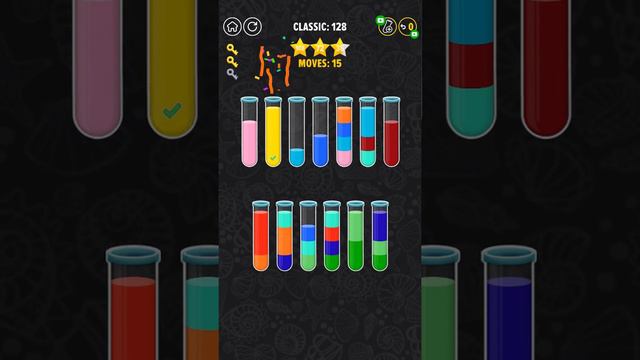 Color Water Sort Puzzle: Liquid Sort It 3D - Level - 128 смотреть онлайн