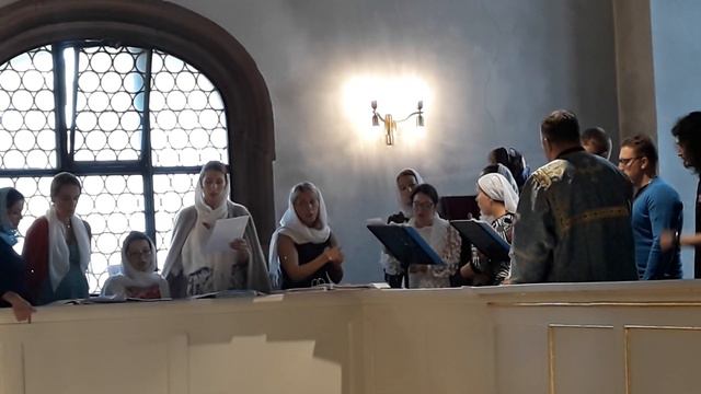Праздничный хор г.Хайдельберга 22.09.2018 смотреть онлайн