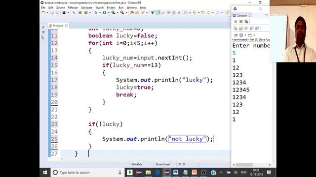 Java #3 - Nested Loops, Break, Continue, Arrays смотреть онлайн