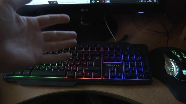 Бюджетная игровая клавиатура Qumo Cobra k30 смотреть онлайн