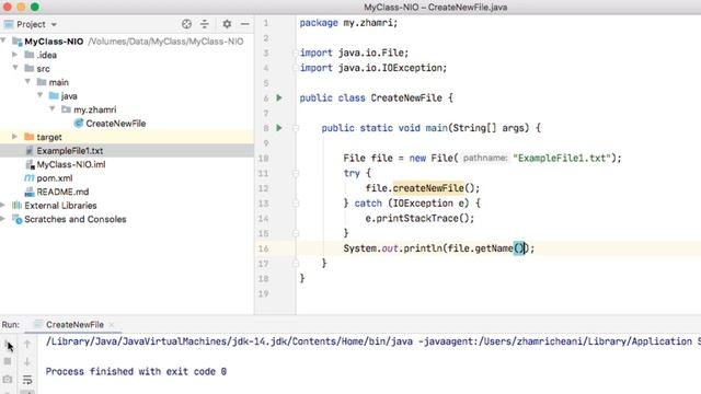 How to create a new file in Java using 'File' Class смотреть онлайн
